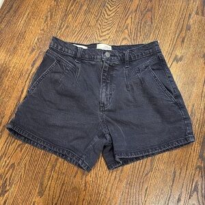 Universal Thread Tapered High Rise Black Jean Shorts